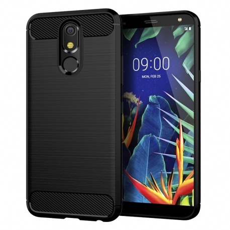 Husa LG K40 - Luxury Carbon TSS, Negru