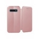 Husa SAMSUNG Galaxy S10 Plus - Flip Elegance TSS, Roz-Auriu