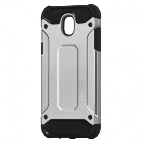 Husa SAMSUNG Galaxy J5 2017 - TPU Luxury Armor TSS, Argintiu