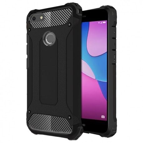 Husa Pentru HUAWEI P9 Lite Mini - TPU Luxury Armor TSS, Negru