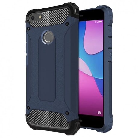 Husa Pentru HUAWEI P9 Lite Mini - TPU Luxury Armor TSS, Bleumarin