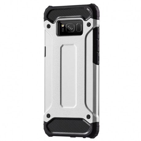 Husa SAMSUNG Galaxy S8 Plus - TPU Luxury Armor TSS, Argintiu