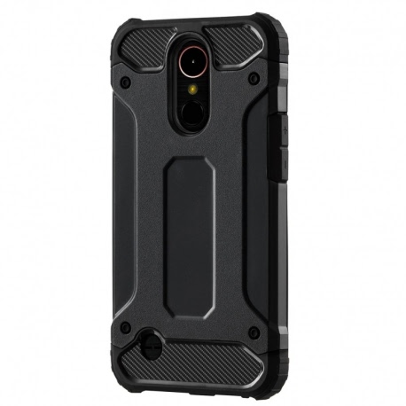 Husa LG K10 2017 - TPU Luxury Armor TSS, Negru