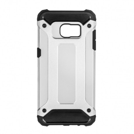 Husa SAMSUNG Galaxy S7 Edge - TPU Luxury Armor TSS, Argintiu
