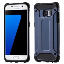 Husa SAMSUNG Galaxy S7 Edge - TPU Luxury Armor TSS, Bleumarin