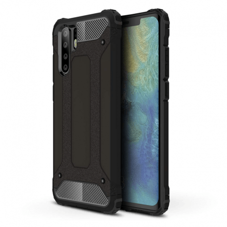 Husa Pentru HUAWEI P30 Pro - TPU Luxury Armor TSS, Negru