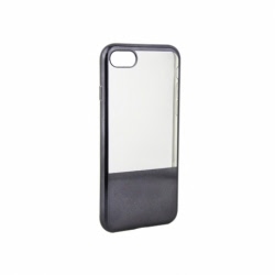 Husa Pentru APPLE iPhone 6/6S - Half Shiny TSS, Negru