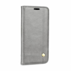 Husa Pentru APPLE iPhone X - Leather Prestige TSS, Gri