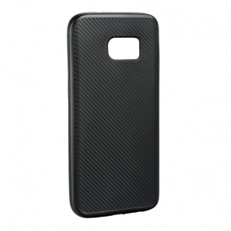 Husa SAMSUNG Galaxy S7 - Luxury Fiber Carbon TSS, Negru