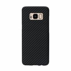 Husa SAMSUNG Galaxy S8 - Luxury Fiber Carbon TSS, Negru