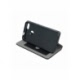 Husa SAMSUNG Galaxy J3 2017 - Leather Focus TSS, Negru cu Albastru