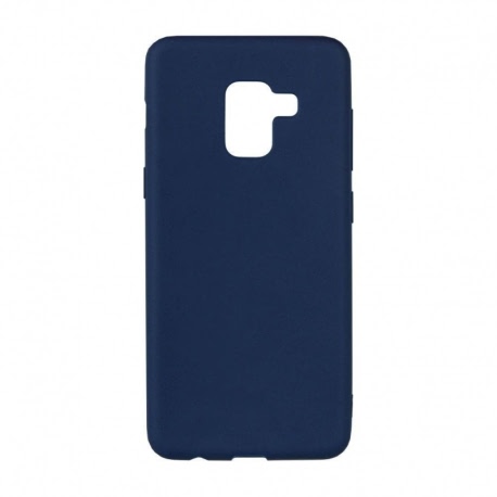 Husa SAMSUNG Galaxy A6 2018 - Luxury Soft TSS, Bleumarin