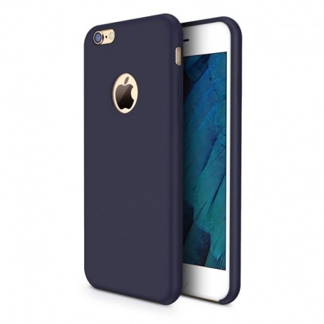 Husa Pentru APPLE iPhone 7 Plus / 8 Plus - Luxury Soft TSS, Bleumarin