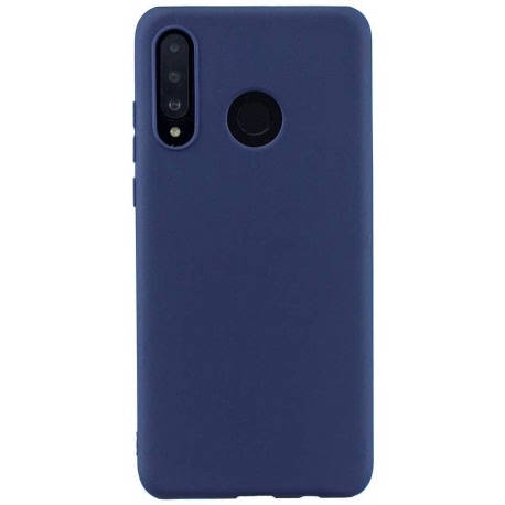Husa HUAWEI P30 Lite - Luxury Soft TSS, Bleumarin