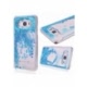 Husa Pentru SAMSUNG Galaxy J5 2016 - Water Glitter TSS, Albastru
