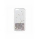 Husa SAMSUNG Galaxy J6 2018 - Water Glitter TSS, Argintiu