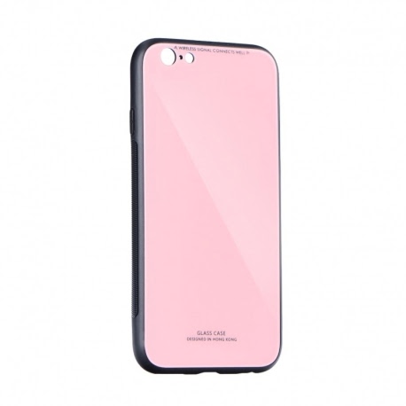 Husa Pentru APPLE iPhone 5/5S/SE - Luxury Glass TSS, Roz