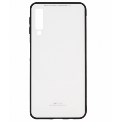 Husa SAMSUNG Galaxy A7 2018 - Luxury Glass TSS, Alb