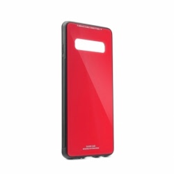 Husa SAMSUNG Galaxy S10 - Luxury Glass TSS, Rosu