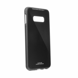 Husa Pentru SAMSUNG Galaxy S10e - Luxury Glass TSS, Negru