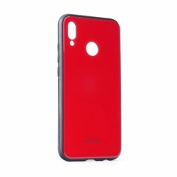 Husa HUAWEI P20 Lite - Luxury Glass TSS, Rosu