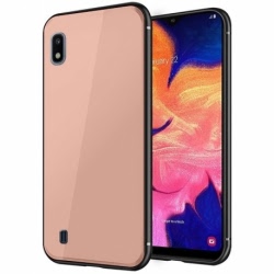 Husa SAMSUNG Galaxy A10 - Luxury Glass TSS, Roz