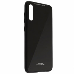 Husa SAMSUNG Galaxy A70 / A70s - Luxury Glass TSS, Negru