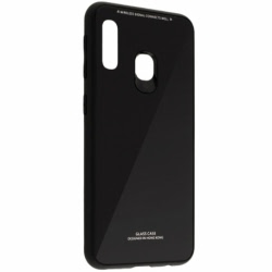 Husa SAMSUNG Galaxy A20e - Luxury Glass TSS, Negru