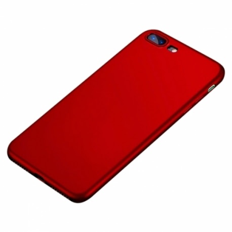 Husa SAMSUNG Galaxy A6 Plus 2018 - Luxury Slim Brio TSS, Rosu