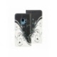 Husa HUAWEI P20 Lite - Flip Decor TSS, Negru/Alb