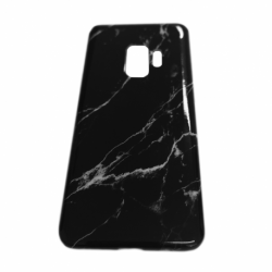 Husa SAMSUNG Galaxy S9 Plus - Luxury Marble TSS, Negru
