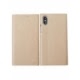 Husa Pentru APPLE iPhone XS - Leather Bravo TSS, Auriu