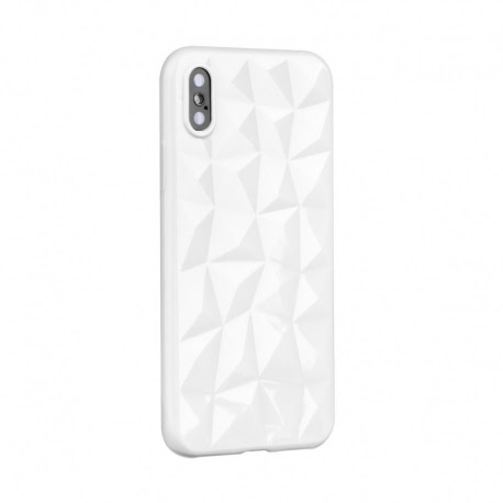 Husa Pentru APPLE iPhone X - Luxury Prism TSS, Alb