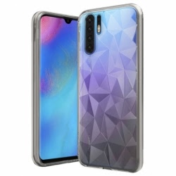 Husa HUAWEI P30 Pro - Luxury Prism TSS, Transparent