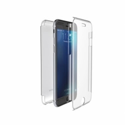 Husa Pentru SAMSUNG Galaxy A5 2018 A8 2018 - 360 Grade Luxury PC Plus TPU TSS, Transparent