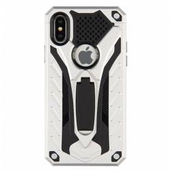 Husa APPLE iPhone 7 Plus 8 Plus - Luxury Armor Phantom TSS, Argintiu