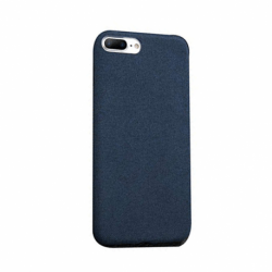 Husa Pentru APPLE iPhone 7 / 8 - Luxury Silky TSS, Bleumarin
