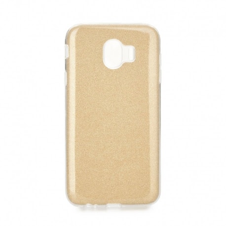 Husa Pentru SAMSUNG Galaxy J4 2018 - Luxury Shining TSS, Auriu