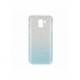 Husa Pentru SAMSUNG Galaxy J6 2018 - Luxury Shining TSS, Argintiu/Albastru
