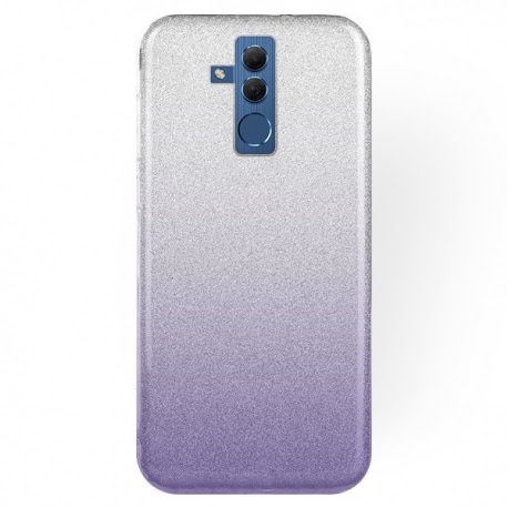 Husa Pentru HUAWEI Mate 20 Lite - Luxury Shining TSS, Argintiu/Violet