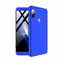 Husa Pentru XIAOMI RedMi Note 5 / Note 5 Pro - 360 Grade Luxury Colorful TSS, Albastru