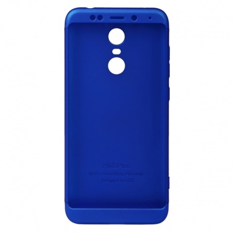 Husa Pentru XIAOMI RedMi 5 Plus - 360 Grade Luxury Colorful TSS, Albastru