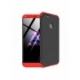 Husa HUAWEI Honor 7X - 360 Grade Luxury Colorful TSS, Rosu/Negru