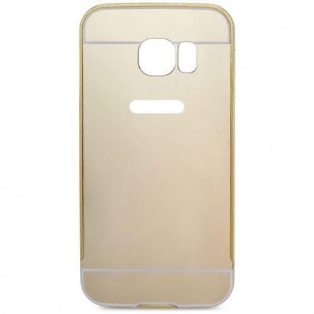 Husa SAMSUNG Galaxy S6 - Luxury Mirror Metal TSS, Auriu