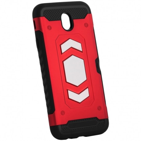 Husa SAMSUNG Galaxy J7 2017 - Luxury Armor Magnetic TSS, Rosu
