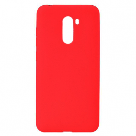 Husa XIAOMI Pocophone F1 - Luxury Slim Soft Magnetic TSS, Rosu