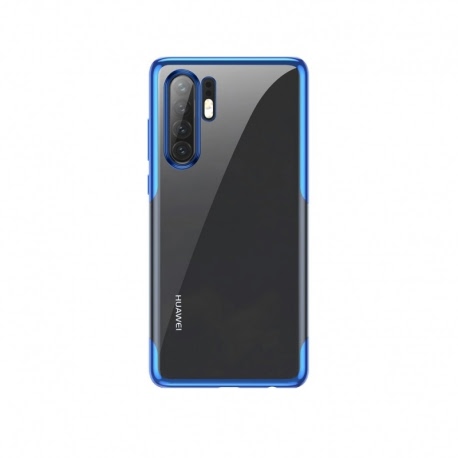 Husa HUAWEI P30 Pro - Luxury Slim Shiny TSS, Albastru