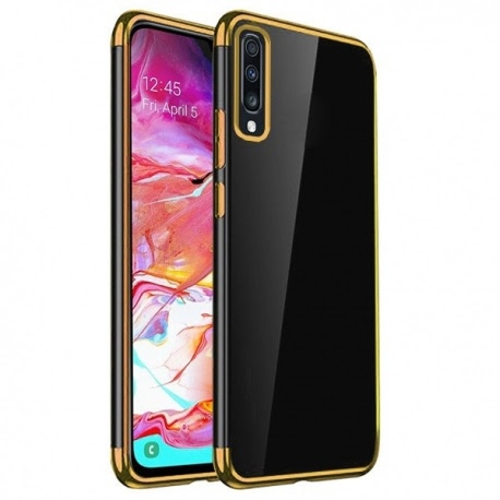 Husa SAMSUNG Galaxy A70 / A70s - Luxury Slim Shiny TSS, Auriu