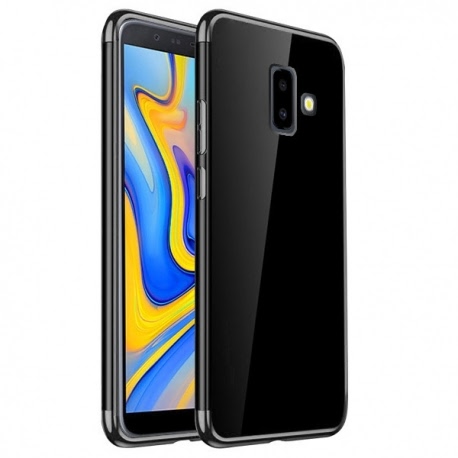 Husa SAMSUNG Galaxy J6 Plus 2018 - Luxury Slim Shiny TSS, Negru