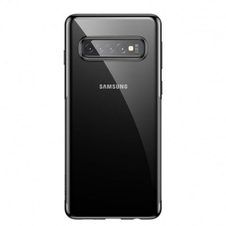 Husa SAMSUNG Galaxy S10 Plus - Luxury Slim Shiny TSS, Negru